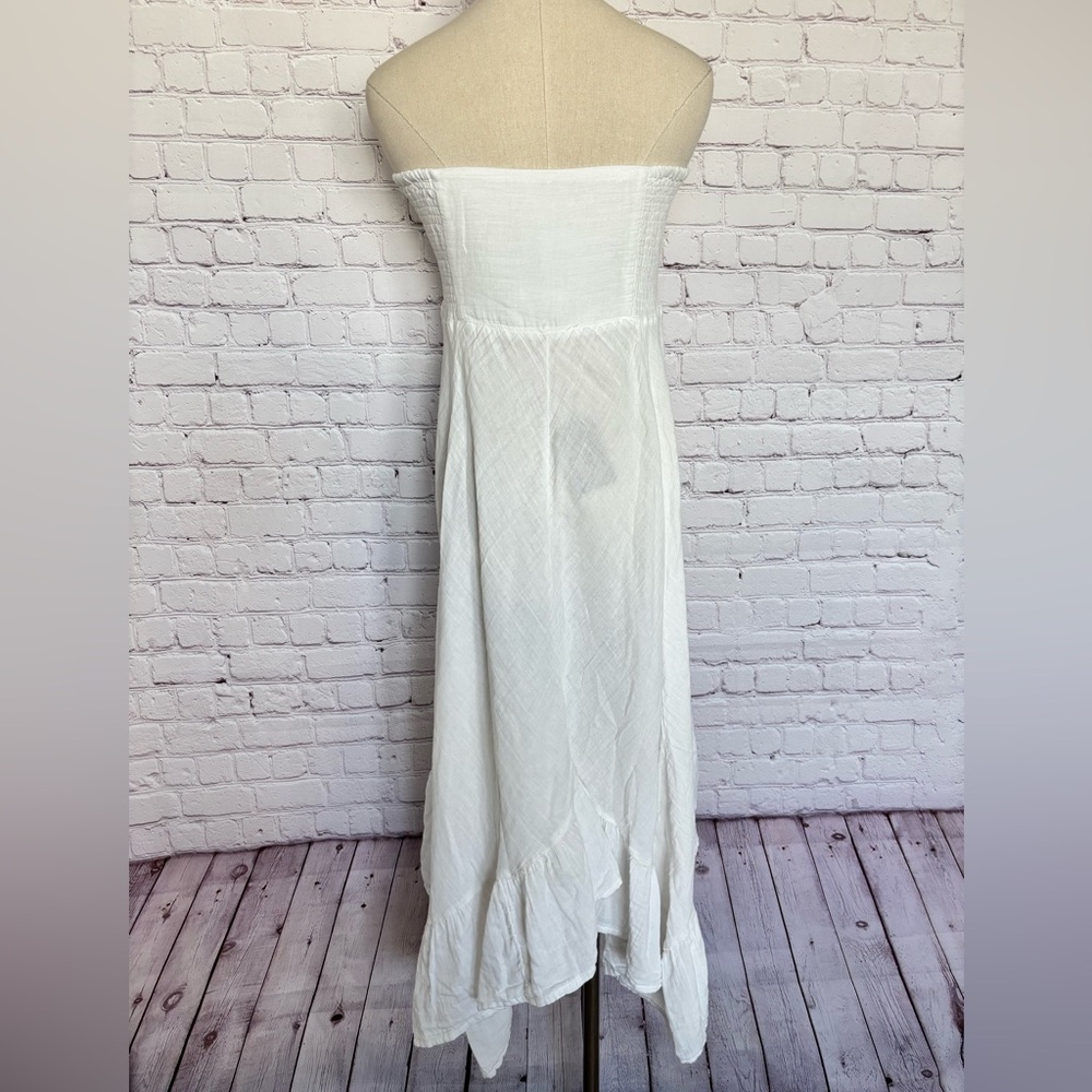 NATURAL LIFE Feelin' Alive White Cotton Convertible Boho Midi Skirt—NWT--L - Picture 9 of 13